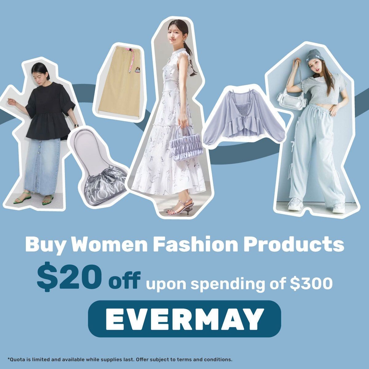 Women's Fashion Products HK$20 Promo Code