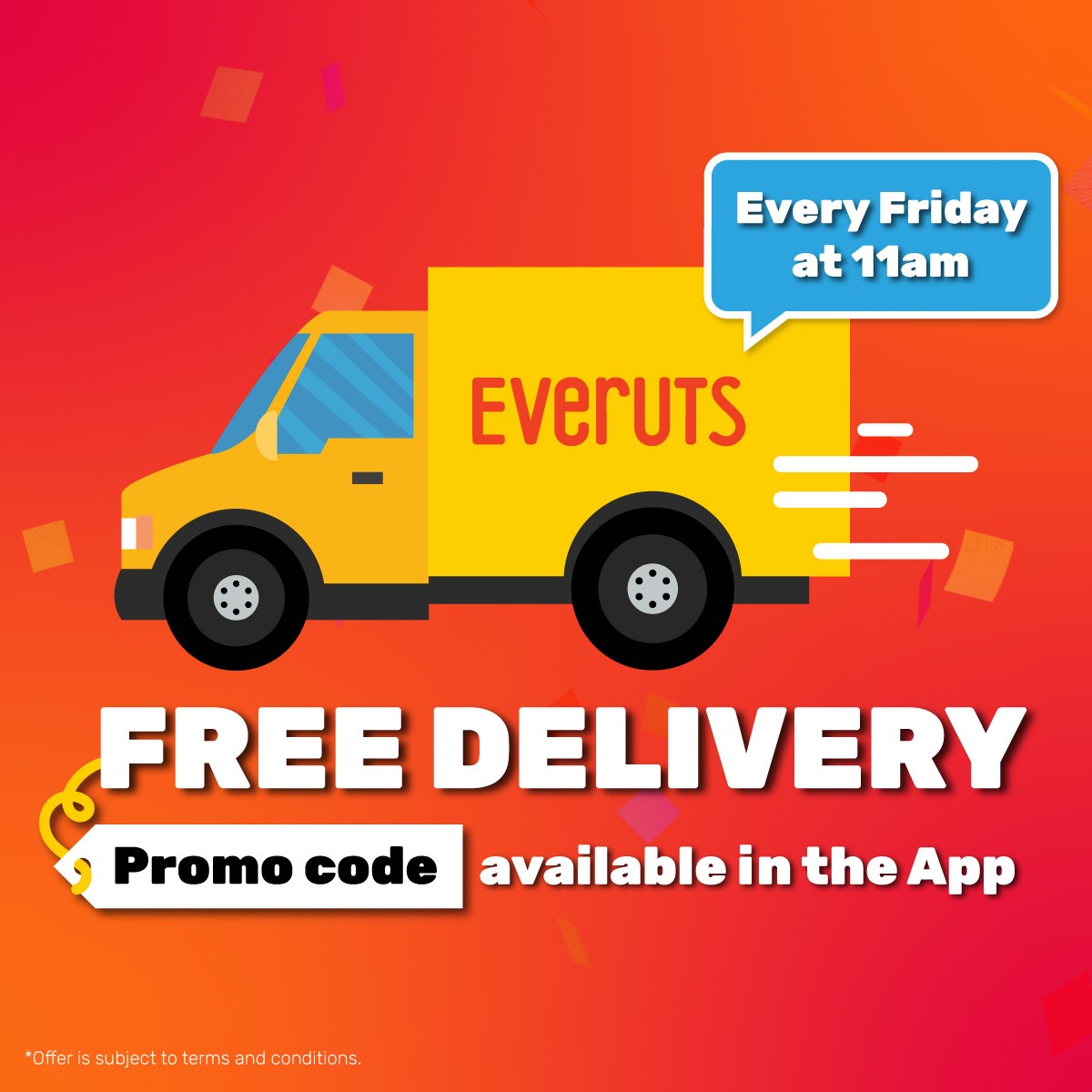 June Free Delivery Promo Code